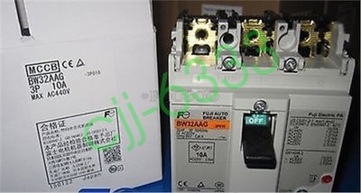1Pcs New Fuji Circuit Breaker BW32AAG 3P 10A wx