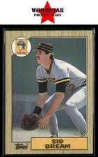 1987 Topps #35 Sid Bream Pittsburgh Pirates