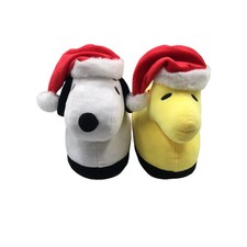 Adult Peanuts Snoopy Woodstock Slippers Men Size 13-14