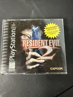 Resident Evil 2 Black Label PS1 PlayStation 1 CIB with Reg Card