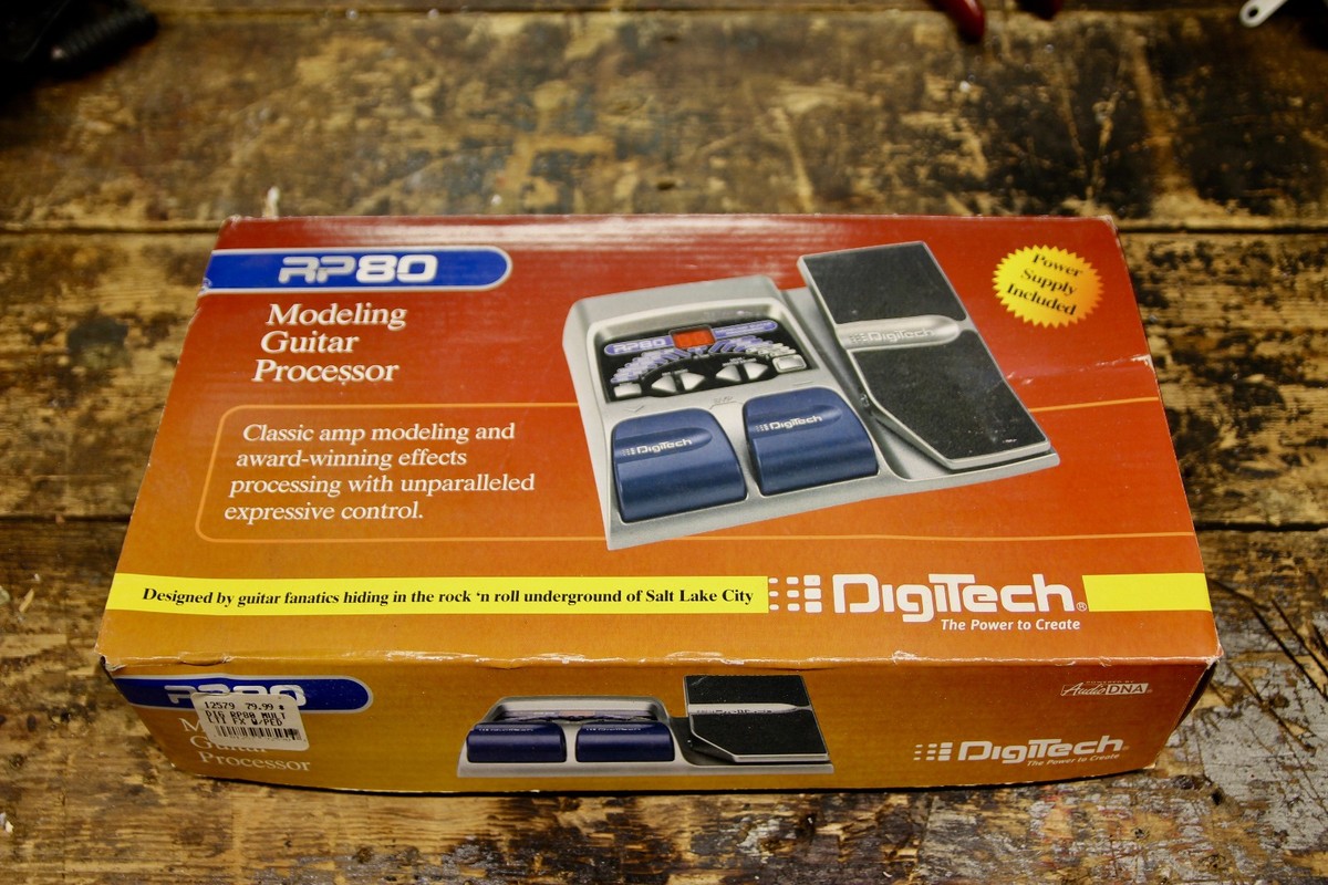 DigiTech RP-80 Multi-Effects Guitar Effect Pedal for sale online