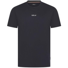 Image of REPLAY PRINTED LOGO T-SHIRT