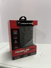 Stealth Cam Deceptor Cellular Trail Cam 40 MP-100Ft Range No Glo Verizon & AT&T