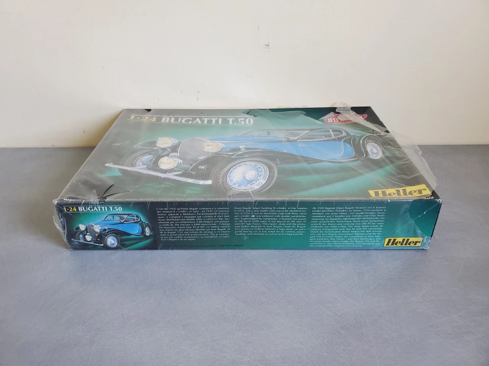 Modello Heller 1/24 Bugatti T.50 – 158 Pezzi – Nuovo – Modellismo Auto 21 Cm - Immagine 2 di 4