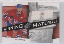 2008-09 SPx Winning Materials Saku Koivu #WM-SK 2d8