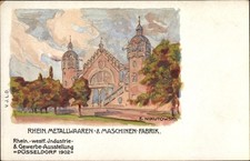 Künstler Litho Nikutowski, E., Düsseldorf, Rhein. westf. Industrie... - 10504316