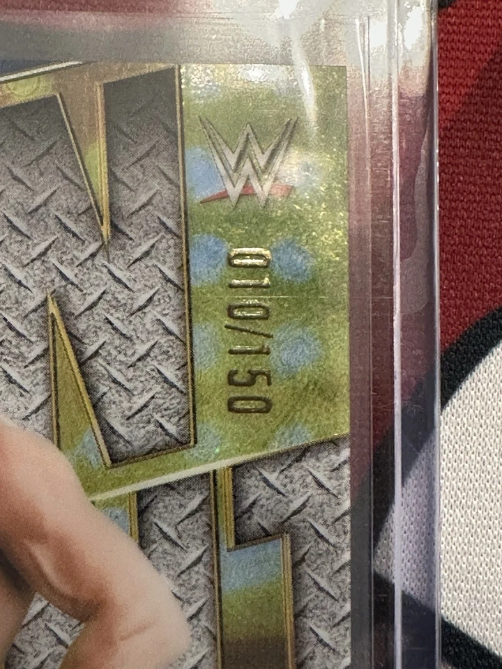 Kurt Angle Main Event Auto /150 2025 Topps Chrome WWE - Image 2 of 3