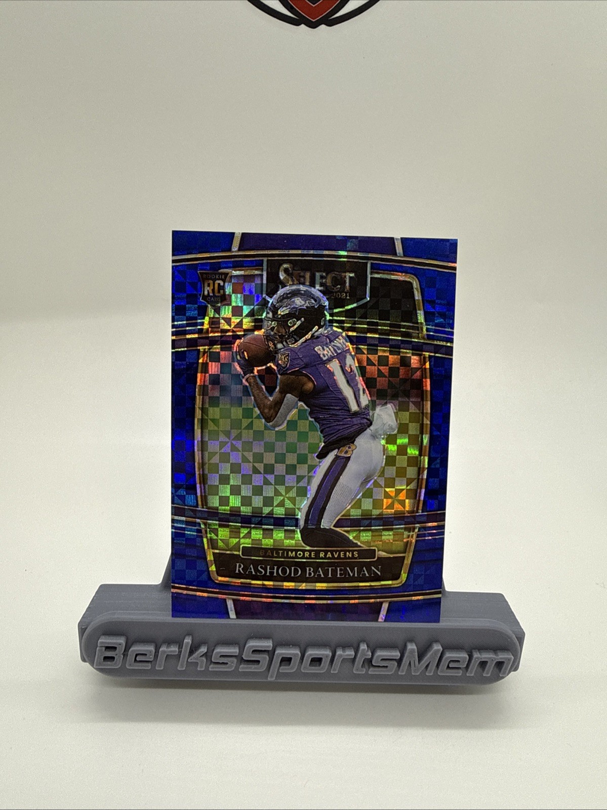 Rashod Bateman RC 2021 Select #55 Concourse Blue /199