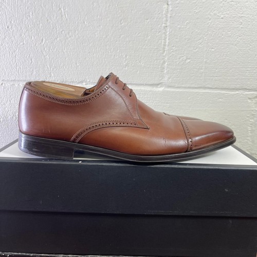 Derbys Cuir Marron The Rail Stark - Taille US 10.5/11 (EUR 44), Bout Cap-toe, Occasion