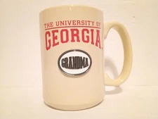 Vintage UNIVERSITY OF GEORGIA GRANDMA BULLDOGS UGA ceramic Coffee Mug M Ware