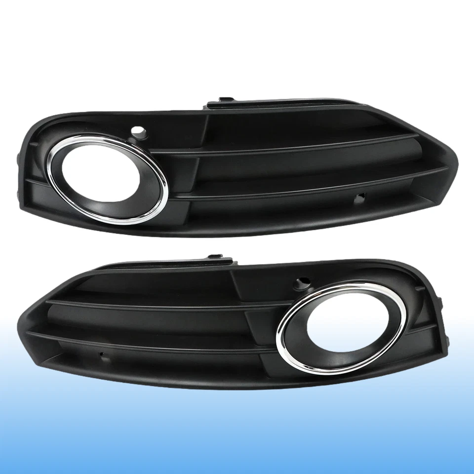 Par de rejillas antiniebla para parachoques delantero izquierdo+derecho para Audi A4 Allroad B8 10-16 Foto 2 de 4