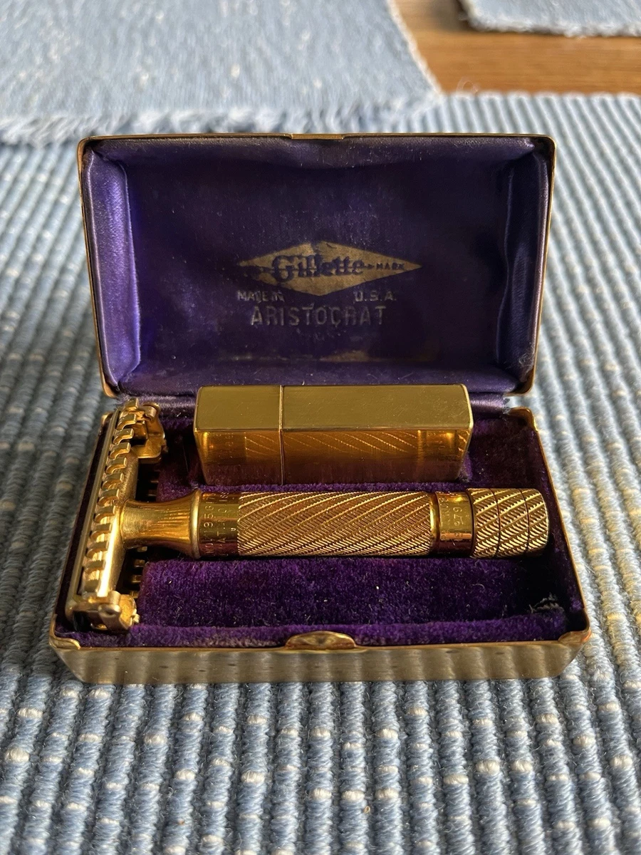 1936年  USA製ジレット  Gillette Aristocrat/ゴールド  


今週末限定値下げ Gillette Aristocrat Razor for sale | eBay