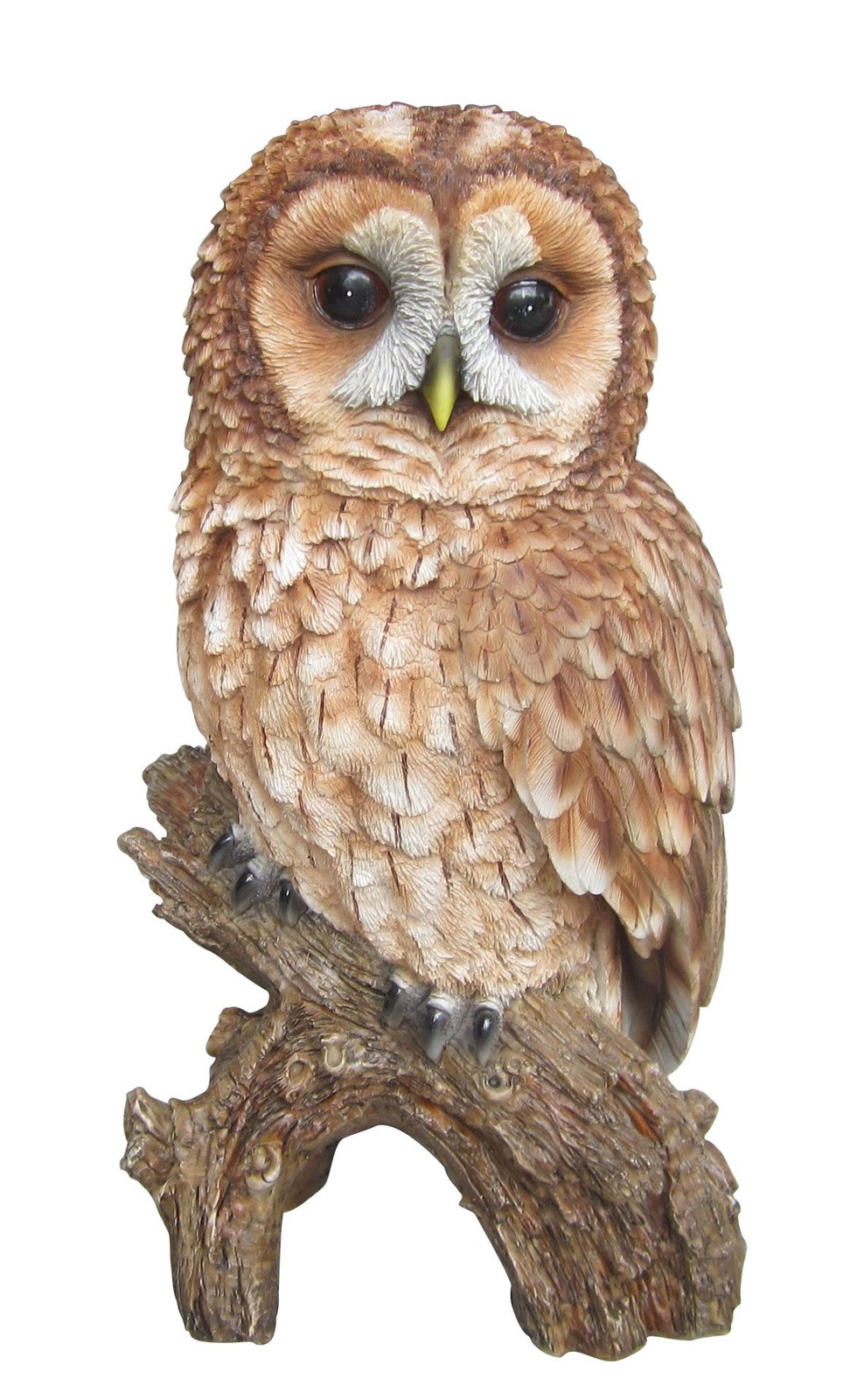 Tawny Owl - Lifelike Garden Ornament - 17cm - Indoor or Outdoor - Vivid Arts