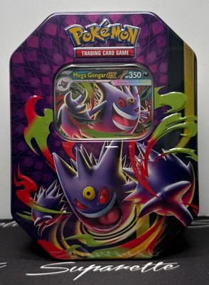 Pokemon Mega Gengar ex Moonlit Tin