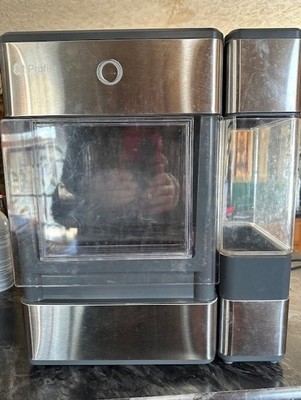GE Profile Opal 2.0 Nugget Ice Maker Portable Countertop Silver Preowned