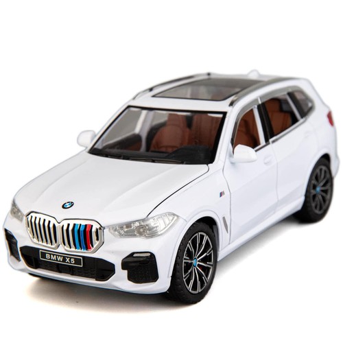 1:24 Diecast Vehicle for BMW X5 Model Car Collectible Toy Sound Light Toy Gifts - Picture 10 of 13