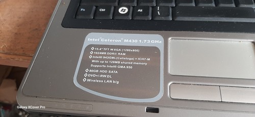 Advent 7113 boots w/ test HDD-intel celeron @1.73Ghz 1GB Ram-fault on screen(419 - Picture 8 of 18