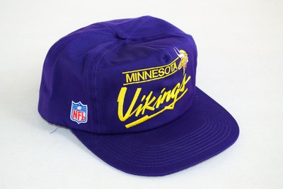 Minnesota Vikings Cap Snapback Mütze Hat Vintage 90er 90s Script NFL Football 