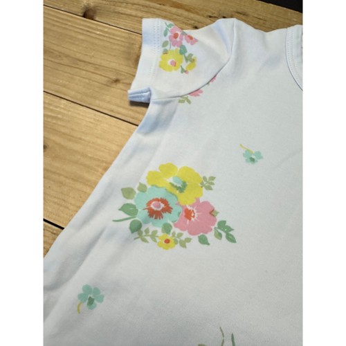 Beaufort Bonnet Floral Dress Pima Cotton Short Sleeve Girls Size 6 - Picture 2 of 6