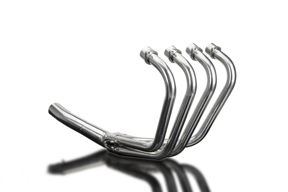 Suzuki GS850L 1982-1984 Delkevic Stainless Steel 4-1 Exhaust Headers Downpipes — 第 2/4 张图片