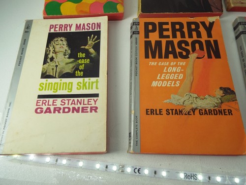 Set 8 Vintage Earl Stanley Gardner geschrieben in den 1950er Jahren Fair PB Taschenbuch - Bild 3 von 13