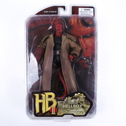 Hellboy The Golden Army Action Figure Mezco 18cm Trench Sigaro Idea Regalo - Imagen 2 de 24