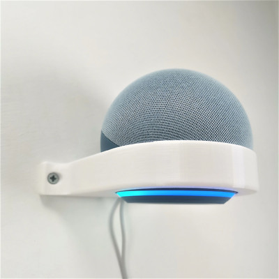 Echo Dot 4th Generation Wall Bracket Wall Mount Holder Ring Halo