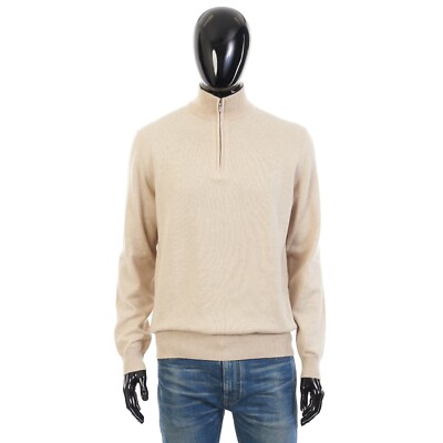 Classic Half-Zip Baby Cashmere Navy Blue | Loro Piana US