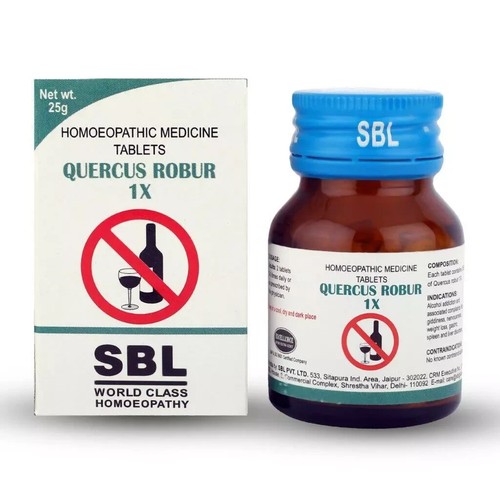 Onglets Homéopathiques WSI Quercus Robur 1X - Anti-addiction Alcool - Neuf