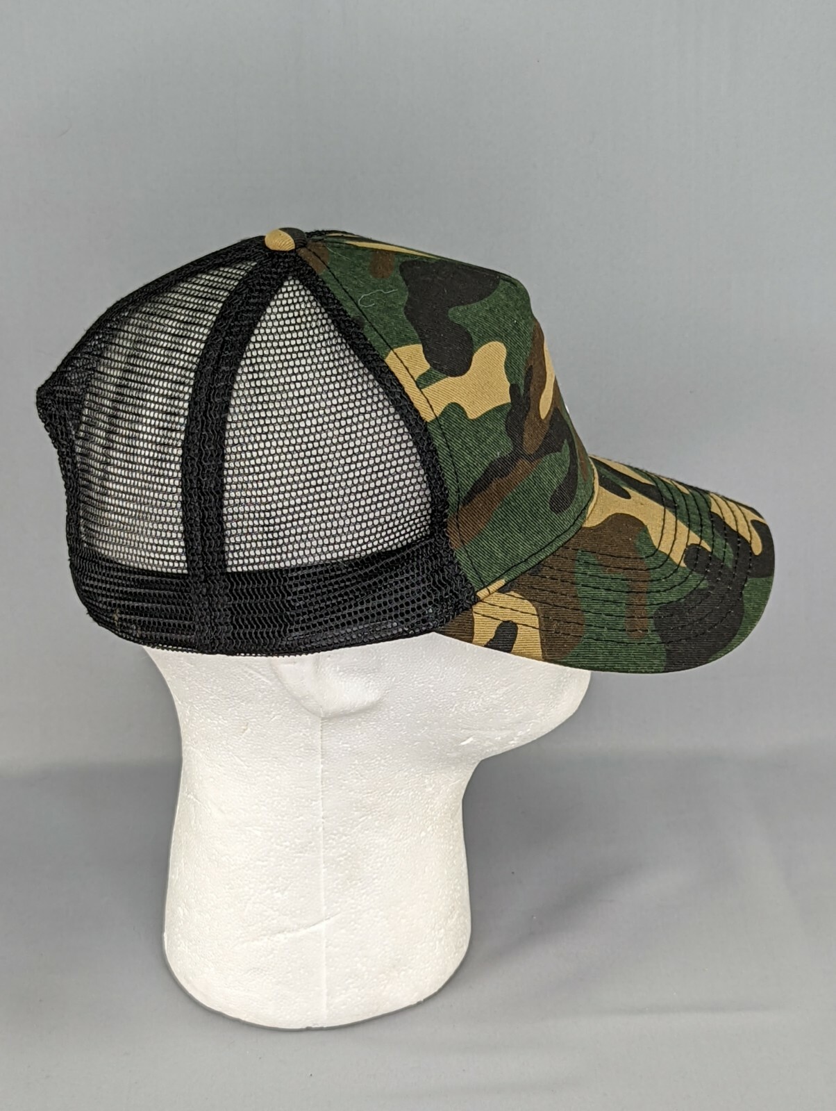 RV Embroidered Camo Mesh Back Snapback Baseball Cap Trucker Hat eBay