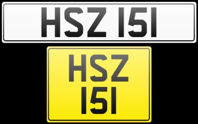 HS DATELESS HARRY HARVEY HOLLY HELEN HAZEL HENRY HIL HILL PRIVATE PLATE HSZ 151
