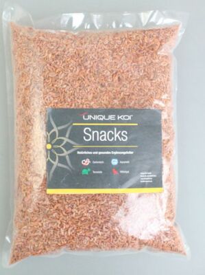 Unique Koi Bachflohkrebse Ergänzungsfutter für Koi - Der Snack für Ihre Fische