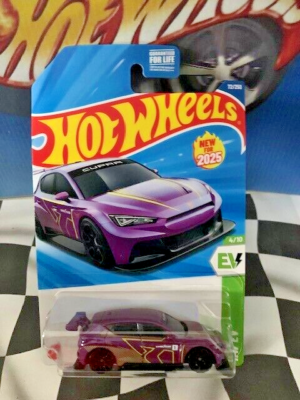 Hot Wheels 2025 HW EV 4/10 072 Cupra León e-Racer PURPLE