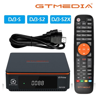 GTMEDIA V9 Prime Full HD Sat Receiver DVB S/S2/S2X Satellitenreceiver PVR H.265