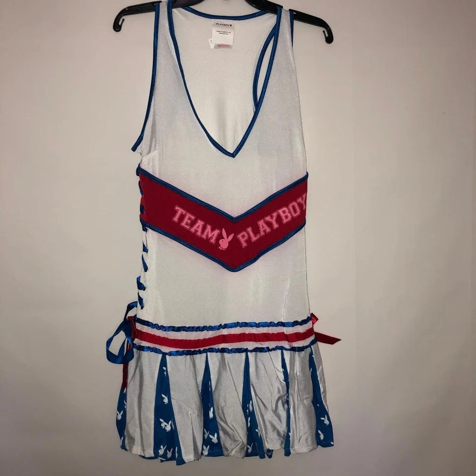 Auténtico Disfraz Playboy Animadora Playmate M/L Conejito Juegos con disfraces $69 Nuevo con etiquetas Foto 3 de 4