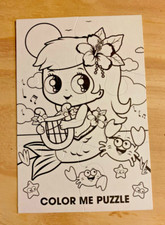 Walt Life  - 4in X 6in COLOR ME PUZZLE (from Subscriber Box) Puzzle Double Sided