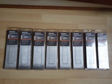 Sandleford Plaque Lettre de Porte d'entrée extérieure moderne en acier inoxydable 250 mm x 70 mm