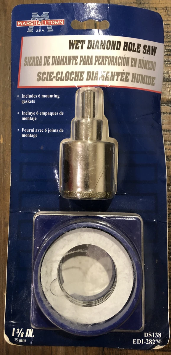 Marshalltown wet diamond hole saw deals