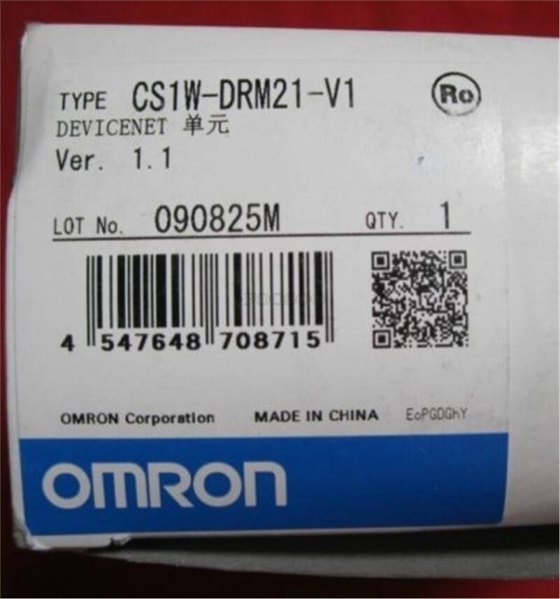 Omron CS1W-DRM21-V1 Devicenet Unit New zi | eBay