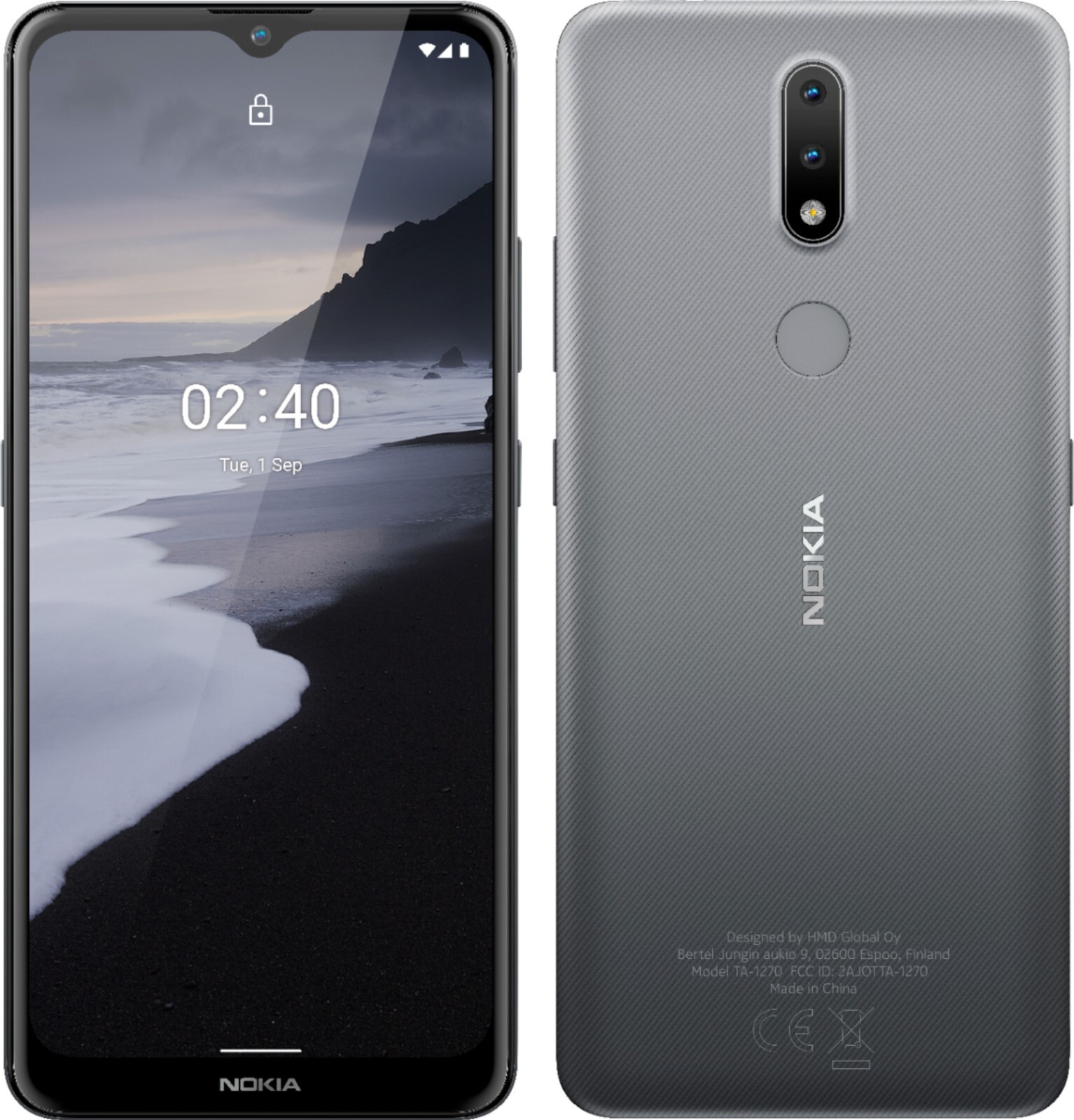 Nokia 2.4 32GB TA-1274 4G LTE Dual Sim Factory Unlocked - Excellent