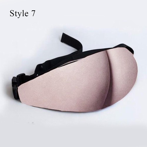 Men Body Waist Belt Bum Bag 3D Funny Hairy Beer Fat Belly Pack Pouch Holder Bag - Picture 15 of 36