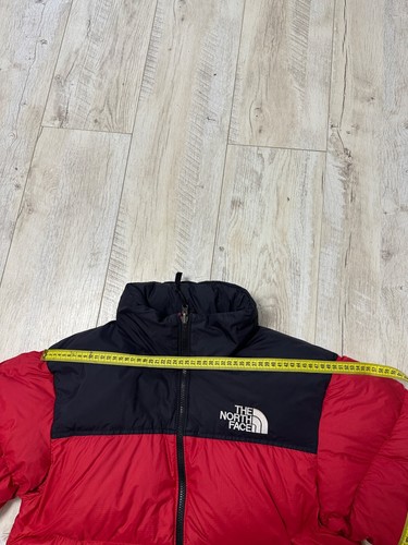 The North Face Down Jacket 700 Red Black Mens Size S - Picture 11 of 15