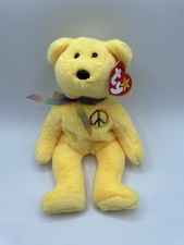 Ty Beanie Babies 30th Anniversary Peace II The Bear