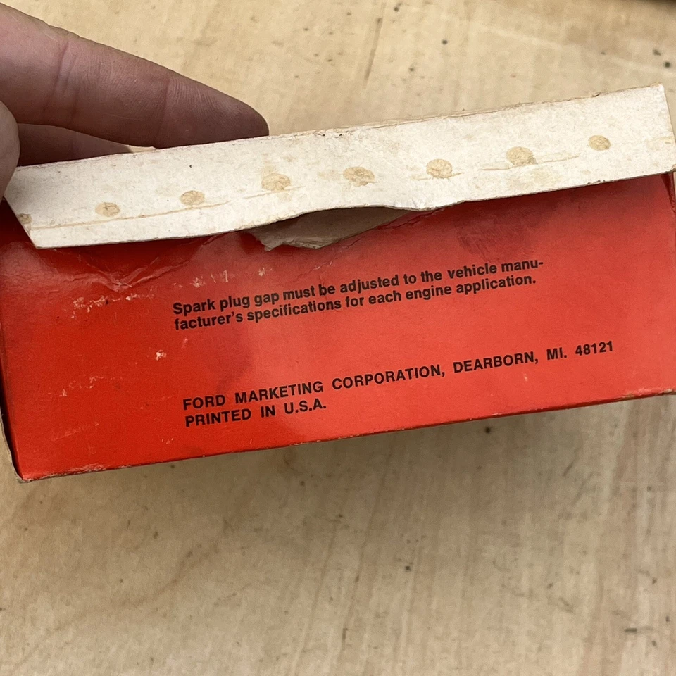 Nuevo de Lote Original Ford BF42 Autolite Bujías 1958-1973 Modelos Coches Camiones Powertip-8 Foto 2 de 4