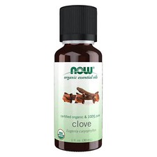 NOW FOODS Clove Oil Organic 1 fl oz