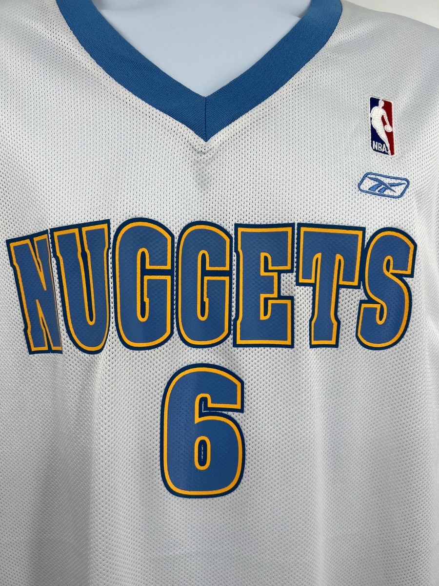 Kenyon Martin #6 Autographed Denver Nuggets Reebok NBA Basketball