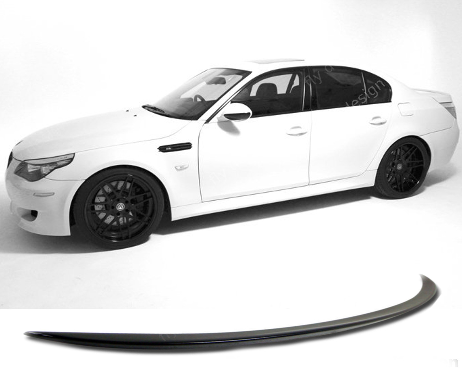 Suitable for BMW E60, Spoiler Abrisskannte Apron Body Kit Body Tuning