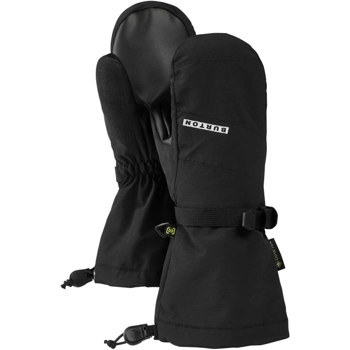 Burton Guantes De Esquí Para Niños Gore-Tex Mitones De Nieve Negros