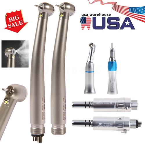 NSK Style Kit Manipolo Dentale Alta/Bassa Velocità Generatore Elettrico Turbina LED 2/4Fori - Foto 4 di 68