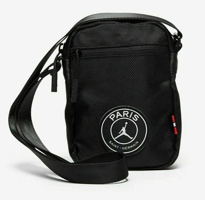 Mens Nike Jordan x Paris Saint Germain CK5895 010 Black/White Mini Bag |  eBay